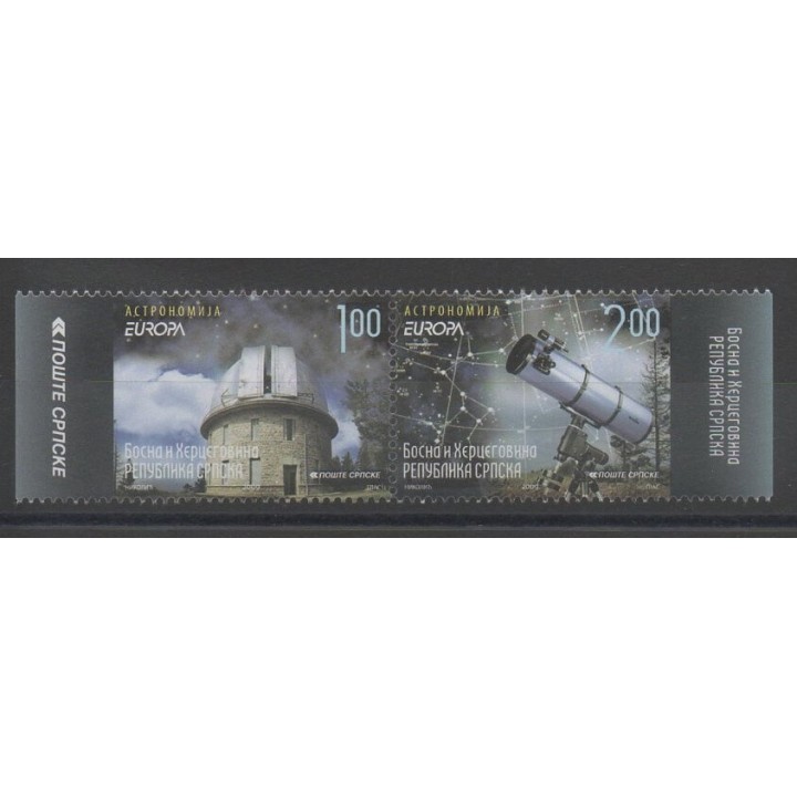 Timbres - espace - Bosnie-Herzégovine République Serbe - 2009 - No 430a/431a
