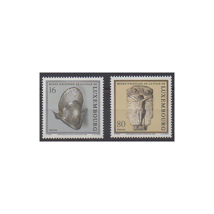 Buy this set of stamps of Luxembourg of the year 1998 (Nb 1407/1408).