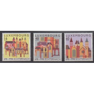 Buy this set of stamps of Luxembourg of the year 1998 (Nb 1404/1406).