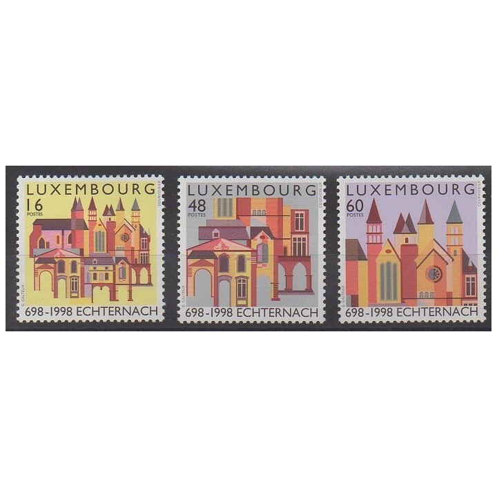 Acheter cette série de timbres du Luxembourg de l'année 1998 (No 1404/1406).