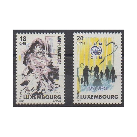 Luxembourg - 2001 - No 1485/1486