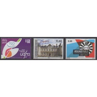 Buy this set of stamps of Luxembourg of the year 2013 (Nb 1907/1909).