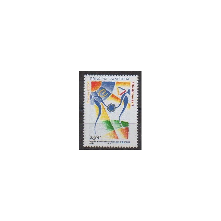 Acheter ce timbre d'Andorre français de l'année 2004 (No 602).