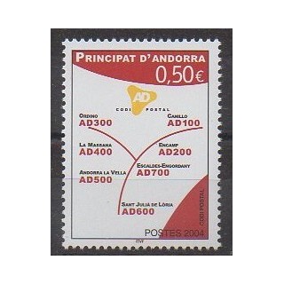Buy this stamp of French Andorra of the year 2004 (Nb 601).