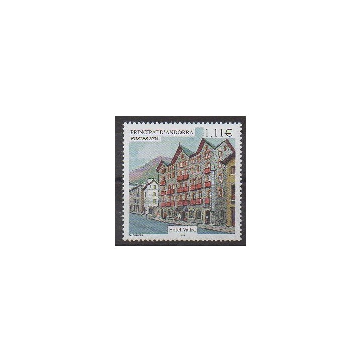 Acheter ce timbre d'Andorre français de l'année 2004 (No 593).