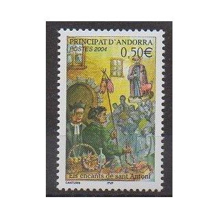 Acheter ce timbre d'Andorre français de l'année 2004 (No 591).
