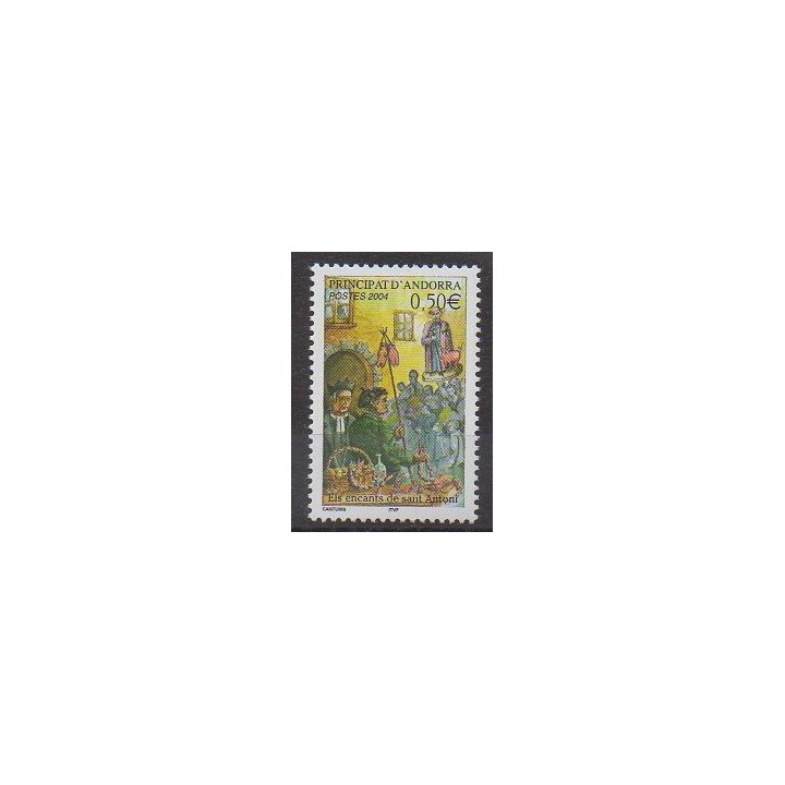 Acheter ce timbre d'Andorre français de l'année 2004 (No 591).