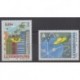 Luxembourg - 2002 - No 1540/1541 - Service postal - Dessins d'enfants