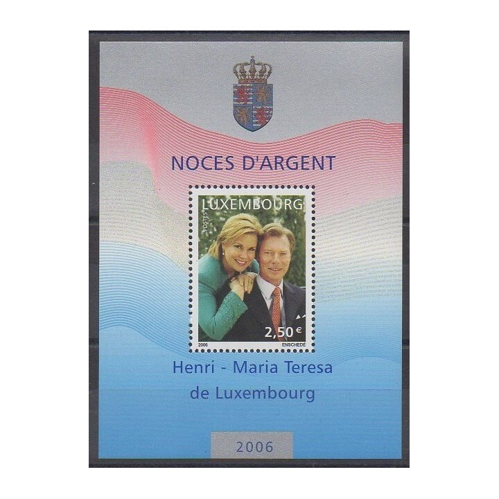 Buy this souvenir sheet  of Luxembourg of the year 2006 (Nb BF20).