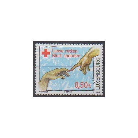 Luxembourg - 2006 - No 1657 - Santé ou Croix-Rouge