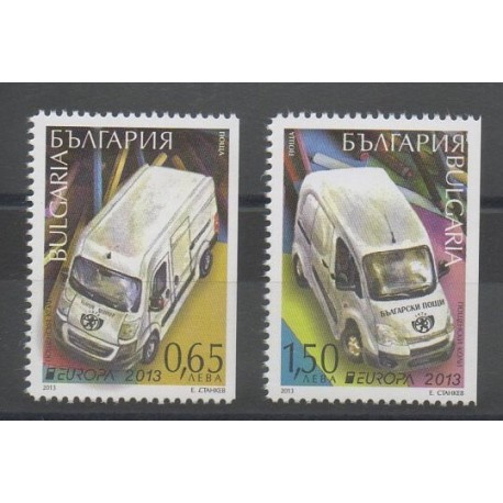 Bulgarie - 2013 - No 4351a/4352a - Voitures