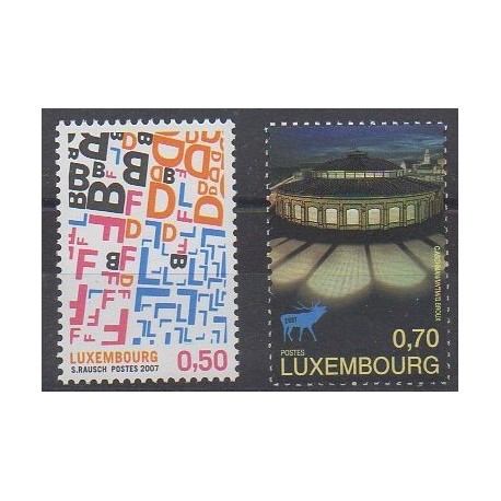 Luxembourg - 2007 - No 1712/1713