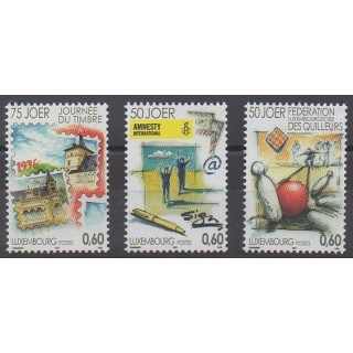 Acheter cette série de timbres du Luxembourg de l'année 2011 (No 1844/1846).