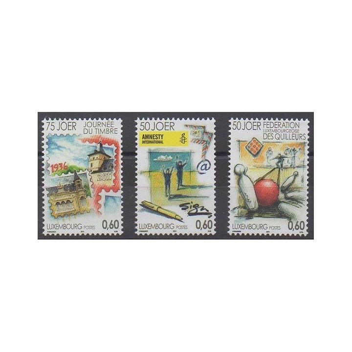 Buy this set of stamps of Luxembourg of the year 2011 (Nb 1844/1846).