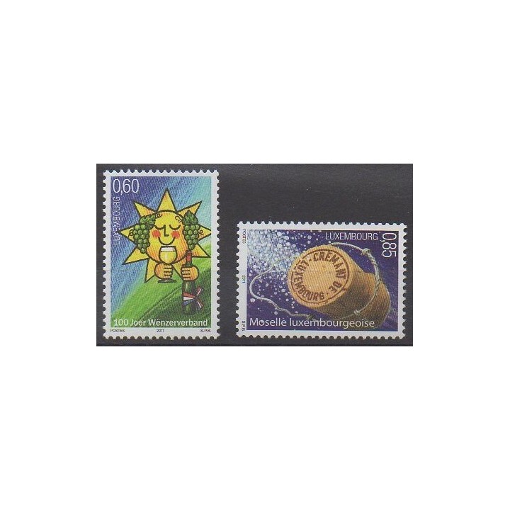 Acheter cette série de timbres du Luxembourg de l'année 2011 (No 1850/1851).