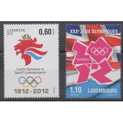 Luxembourg - 2012 - No 1879/1880 - Jeux Olympiques d'été
