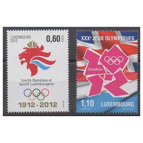 Luxembourg - 2012 - Nb 1879/1880 - Summer Olympics