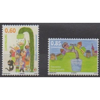 Buy this set of stamps of Luxembourg of the year 2012 (Nb 1896/1897).