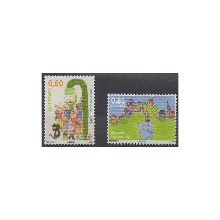 Acheter cette série de timbres du Luxembourg de l'année 2012 (No 1896/1897).