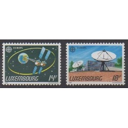 Luxembourg - 1991 - Nb 1221/1222 - Europa - Space - Telecommunications