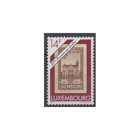 Luxembourg - 1991 - No 1230 - Timbres sur timbres