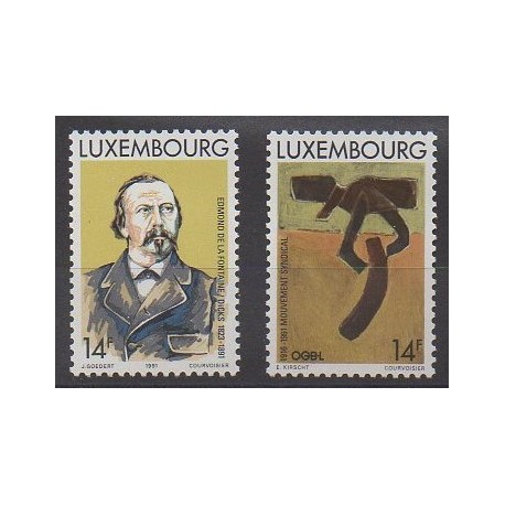 Luxembourg - 1991 - No 1225/1226