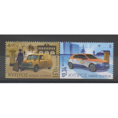 Chypre - 2013 - No 1263a/1264a - Voitures