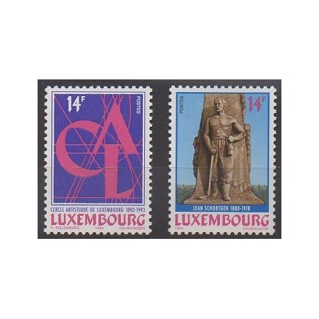 Luxembourg - 1993 - No 1277/1278