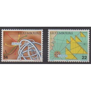 Buy this set of stamps of Luxembourg of the year 1994 (Nb 1290/1291).