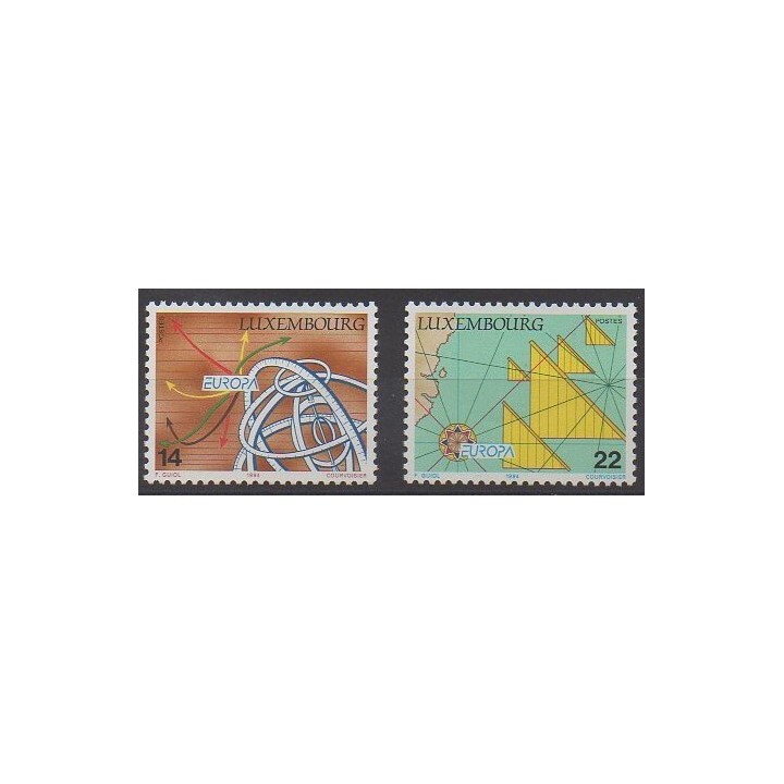 Acheter cette série de timbres du Luxembourg de l'année 1994 (No 1290/1291).