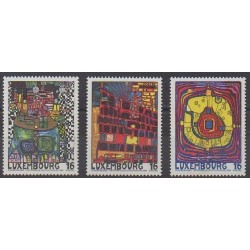 Luxembourg - 1995 - No 1310/1312 - Peinture