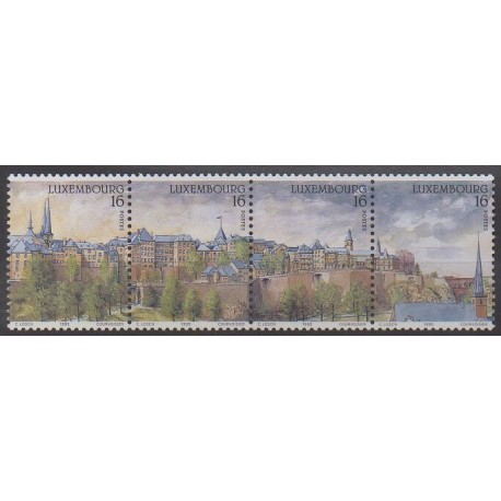 Luxembourg - 1995 - No 1313/1316 - Sites
