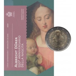 2 euro commémorative - San Marino - 2021 - 550th anniversary of the birth of Albrecht Dürer - BU