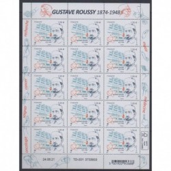 France - Feuillets de France - 2021 - Nb F39 - Gustave Roussy - Health or Red cross