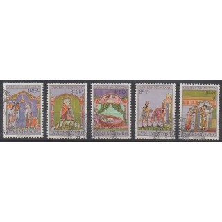 Acheter cette série de timbres du Luxembourg de l'année 1974 (No 843/847). - Oblitéré