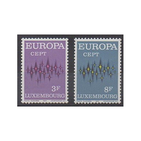 Luxembourg - 1972 - Nb 796/797 - Europa