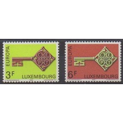 Luxembourg - 1968 - No 724/725 - Europa