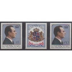 Luxembourg - 1981 - No 972/974 - Royauté - Principauté - Armoiries