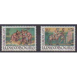 Buy this set of stamps of Luxembourg of the year 1983 (Nb 1024/1025).