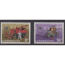 Luxembourg - 1983 - Nb 1018/1019 - Firemen