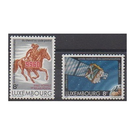 Luxembourg - 1983 - No 1028/1029 - Télécommunications