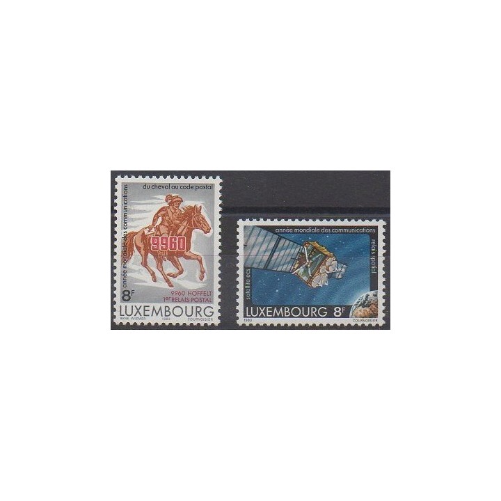 Acheter cette série de timbres du Luxembourg de l'année 1983 (No 1028/1029).