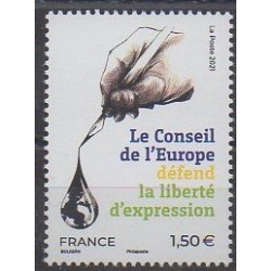 France - Timbres de service - 2021 - No 181 - Europe