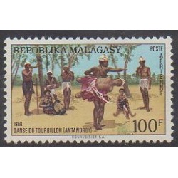 Madagascar - 1968 - Nb PA107 - Folklore