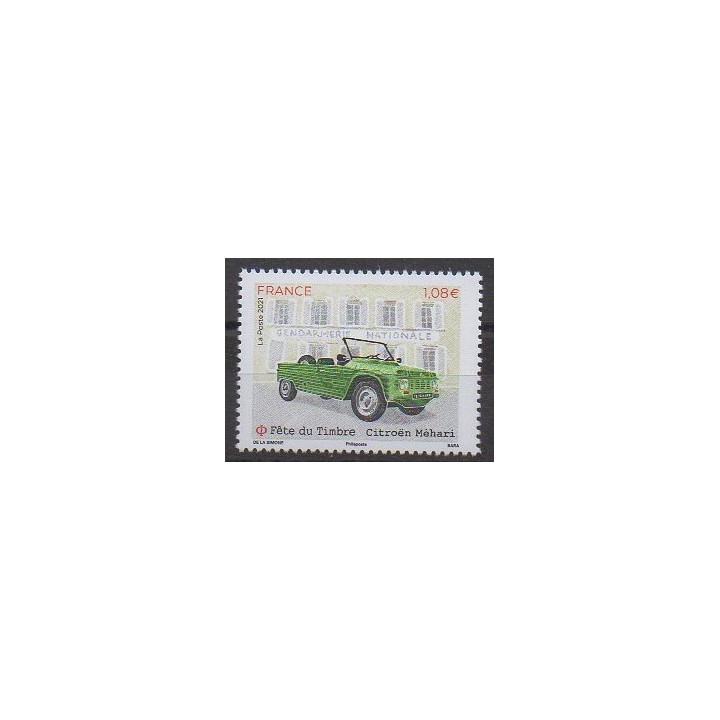 Acheter ce timbre de France de l'année 2021 (Citroën Méhari).