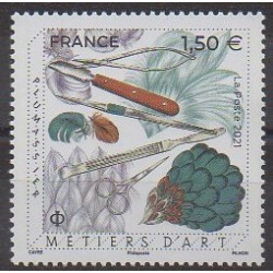 France - Poste - 2021 - No 5518 - Métiers d'art