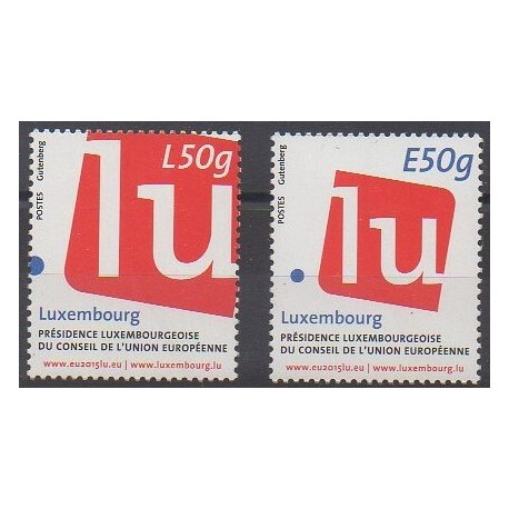 Luxembourg - 2015 - Nb 2000/2001 - Europe