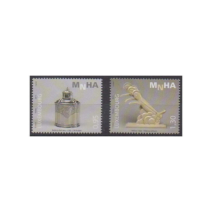Acheter cette série de timbres du Luxembourg de l'année 2015 (No 2010/2011).
