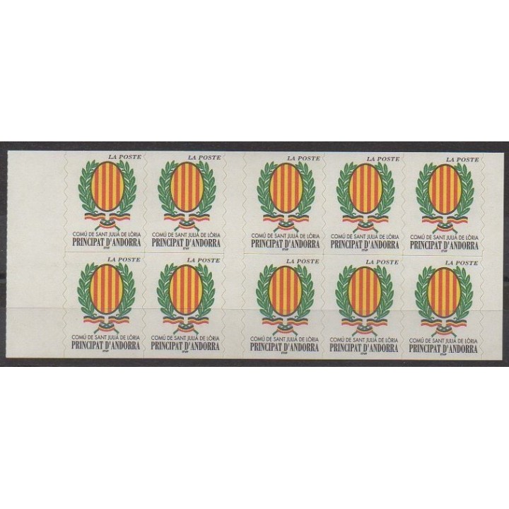 Buy this booklet of French Andorra of the year 2001 (Nb C11).