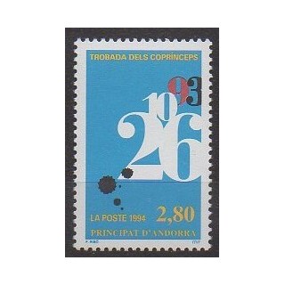 Buy this stamp of French Andorra of the year 1994 (Nb 453).